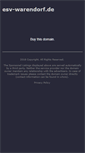 Mobile Screenshot of esv-warendorf.de