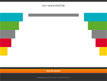 Tablet Screenshot of esv-warendorf.de